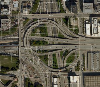 Jane Byrne Interchange in the West Loop